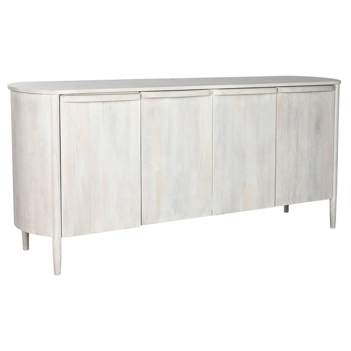 DKD Home Decor Buffet de Mango Blanco 193x47x84,5 cm DKD Home Decor Buffet de Mango Blanco 193x47x84,5 cm