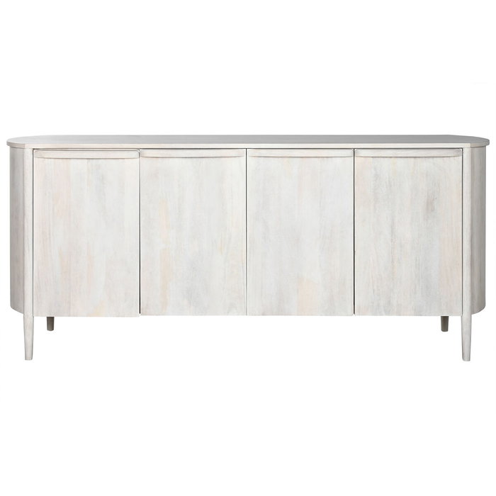DKD Home Decor Buffet de Mango Blanco 193x47x84,5 cm DKD Home Decor Buffet de Mango Blanco 193x47x84,5 cm