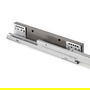 Emuca Bastidor con guías de cierre suave y extracción total para accesorios de armario Quartz, 762-788mm, Aluminio y Plástico, Titanio