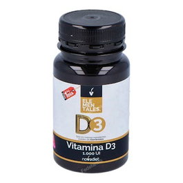 NOVADIET Vitamina D3 1000 UI, 120 Comprimidos. Mantiene Huesos y Dientes Normales