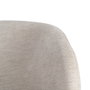 Silla Beige Tejido-Metal Contract 56,50 X 56 X 74,50 cm (Set de 2)