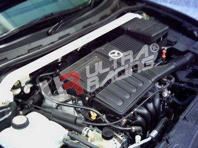 Ultra Racing Barra de refuerzo de chasis MAZDA 3 BK 04-09 RHD ULTRA-R 2-POINT FRONT UPPER STRUTBAR Ultra Racing Barra de refuerzo de chasis MAZDA 3 BK 04-09 RHD ULTRA-R 2-POINT FRONT UPPER STRUTBAR