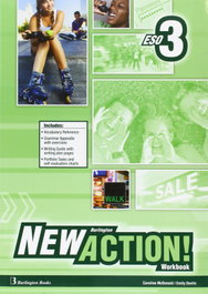 BURLINGTON New Burlington Action 3º ESO Workbook + Language Builder, VV.AA. - null