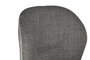 DKD Home Decor Silla PU Metal Gris Oscuro