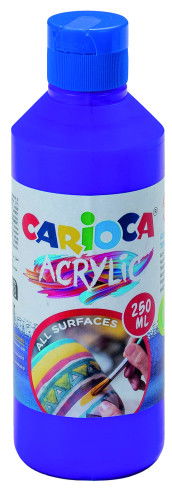 Carioca 40431/18 Botella Pintura Acrílica 250 ml Morado Carioca 40431/18 Botella Pintura Acrílica 250 ml Morado