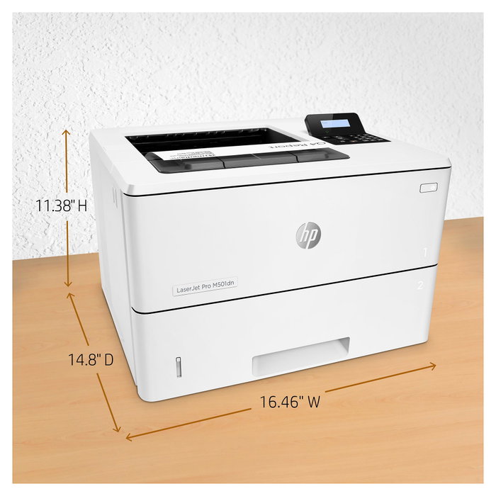HP LaserJet Pro M501dn Blanco y negro