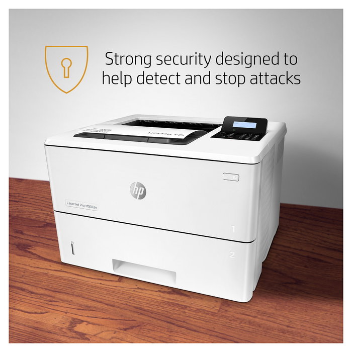 HP LaserJet Pro M501dn Blanco y negro