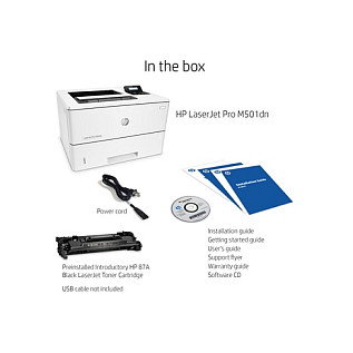 HP LaserJet Pro M501dn Blanco y negro