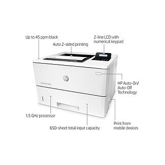 HP LaserJet Pro M501dn Blanco y negro