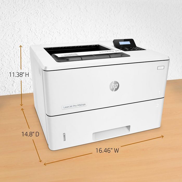 HP LaserJet Pro M501dn Blanco y negro