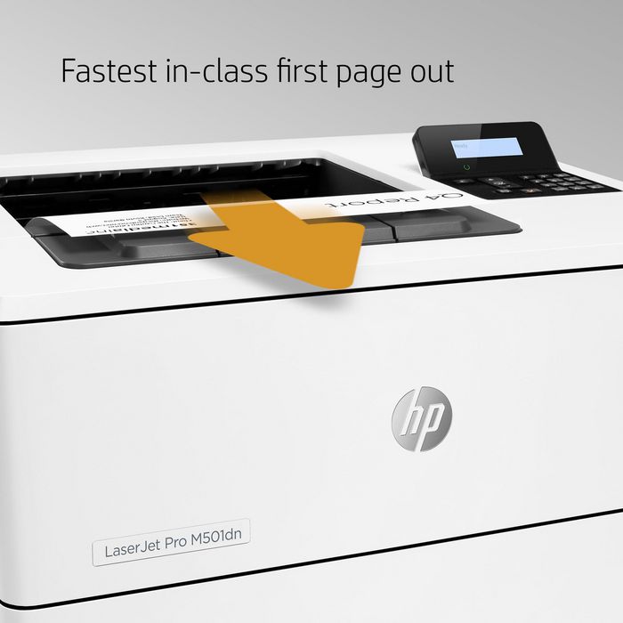 HP LaserJet Pro M501dn Blanco y negro
