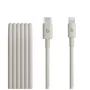 Apple Cable USB-C a Lightning Trenzado de 1.5 m Blanco - Compatible con iPhone, iPad, AirPods y Más - Carga Rápida y Sincronización de Datos