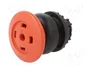 EATON ELECTRIC Interruptor de presión RMQ-Titan rojo 22mm
