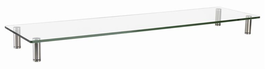 Gembird MS-TABLE-GL-01 Soporte para Monitor Transparente