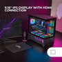 Mars Gaming MC-LCDX Caja Semitorre ATX Negro