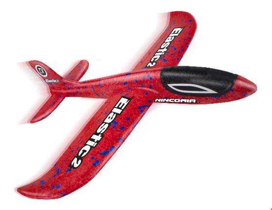 Avión planeador elastic 2 con lanzador incluido.38 cm Avión planeador elastic 2 con lanzador incluido.38 cm
