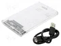 SAVIO Carcasa de disco 2,5 pulg. AK-66 USB 3.0/2.0