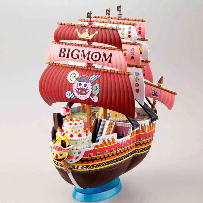 BANDAI HOBBY Figura Model Kit Queen Mama Chanter One Piece 15cm Ensamblaje sin pegamento ni pintura