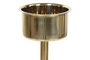 DKD Home Decor Champanera Inox 26x26x80 Brillante Dorado