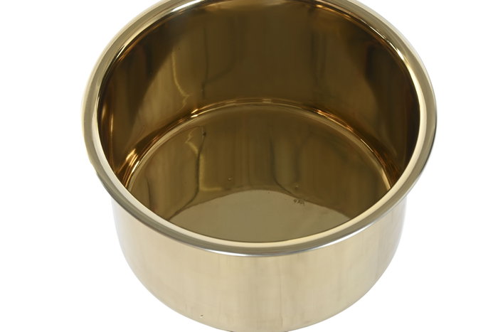 DKD Home Decor Champanera Inox 26x26x80 Brillante Dorado DKD Home Decor Champanera Inox 26x26x80 Brillante Dorado