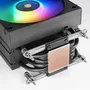Mars Gaming MCPU-LCD Disipador CPU con Pantalla LCD, ARGB, 300W TDP, 6 Heatpipes, Ventilador 120mm PWM, Compatible Intel/AMD