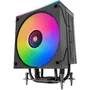 Mars Gaming MCPU-LCD Disipador CPU con Pantalla LCD, ARGB, 300W TDP, 6 Heatpipes, Ventilador 120mm PWM, Compatible Intel/AMD