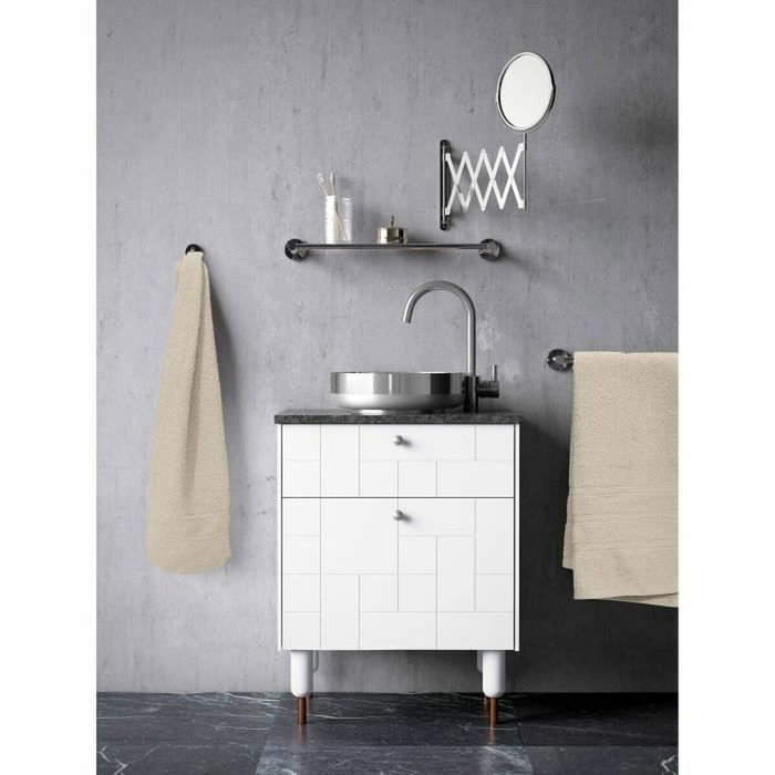 Lovely Home Juego de 4 toallas Beige (2x50x100 cm y 2x70x140 cm)