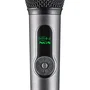 NGS Singer Star Duo Pack de 2 Micrófonos Inalámbricos Negro