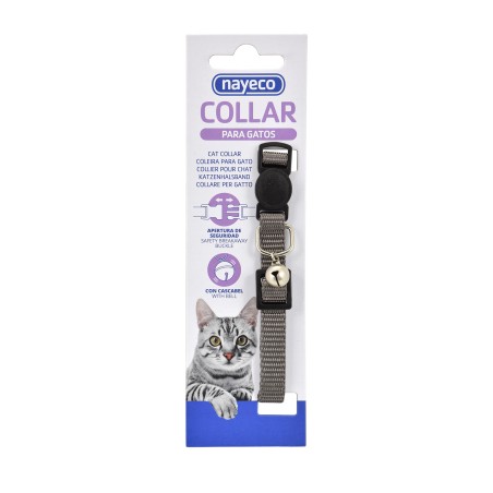 Nayeco Collar Gato Basic Vison 20-33cm x 1cm (Set de 3) Nayeco Collar Gato Basic Vison 20-33cm x 1cm (Set de 3)