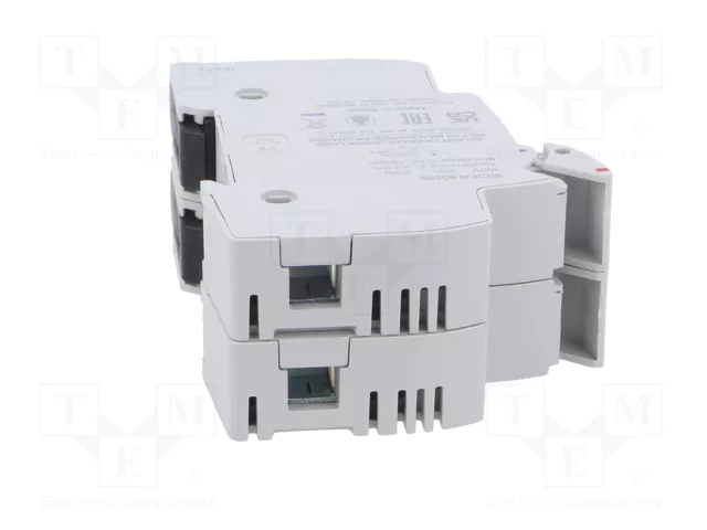 DF ELECTRIC Portafusibles PMX de 2 polos, 25A, 8x32mm para raíl DIN DF ELECTRIC Portafusibles PMX de 2 polos, 25A, 8x32mm para raíl DIN