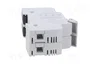 DF ELECTRIC Portafusibles PMX de 2 polos, 25A, 8x32mm para raíl DIN