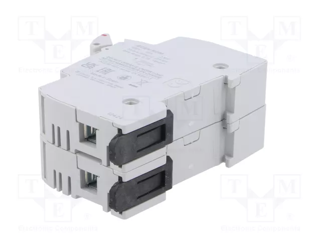 DF ELECTRIC Portafusibles PMX de 2 polos, 25A, 8x32mm para raíl DIN DF ELECTRIC Portafusibles PMX de 2 polos, 25A, 8x32mm para raíl DIN