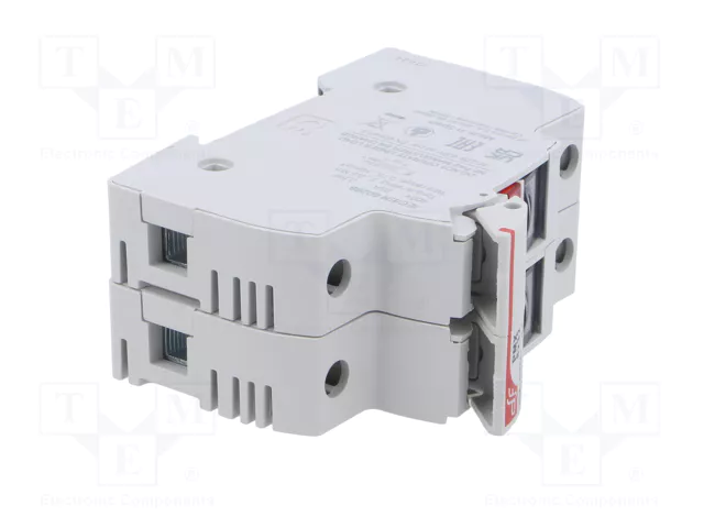 DF ELECTRIC Portafusibles PMX de 2 polos, 25A, 8x32mm para raíl DIN DF ELECTRIC Portafusibles PMX de 2 polos, 25A, 8x32mm para raíl DIN