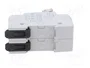 DF ELECTRIC Portafusibles PMX de 2 polos, 25A, 8x32mm para raíl DIN