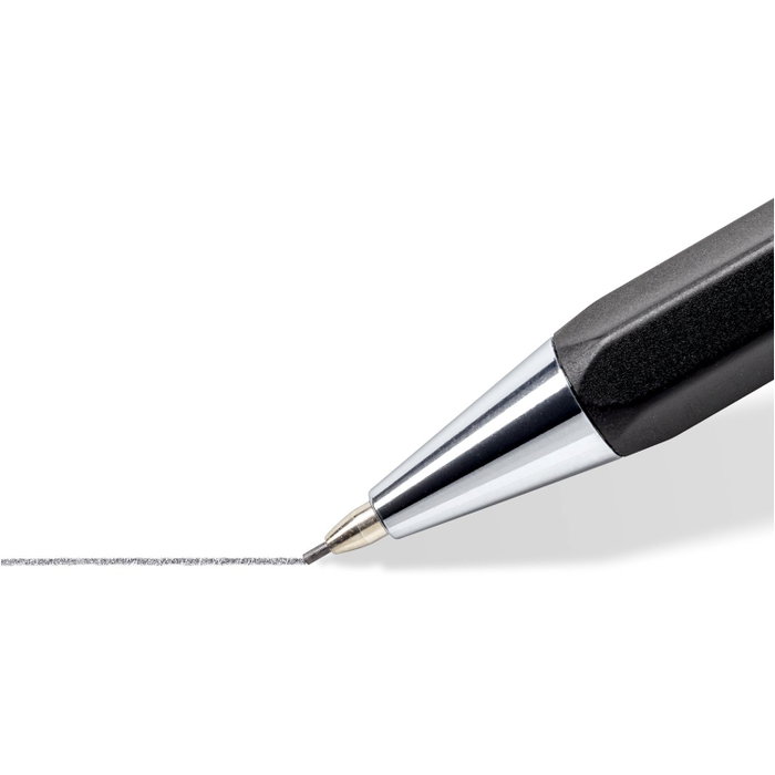 STAEDTLER Portaminas 778 Graphite 0,7 mm Negro (Set de 10)