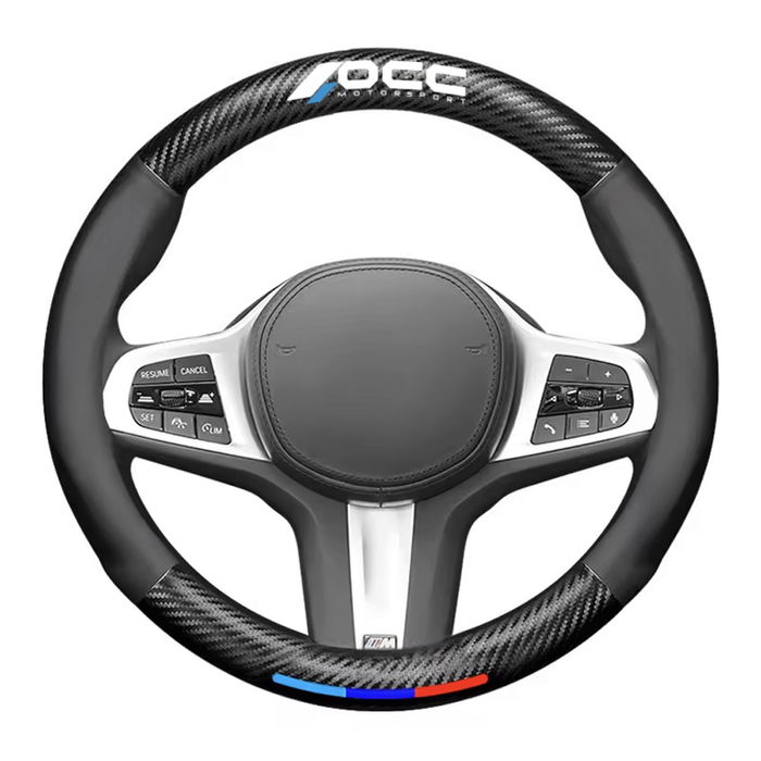 Funda para Volante OCC Motorsport OCCFV0050 Negro 38 cm Funda para Volante OCC Motorsport OCCFV0050 Negro 38 cm