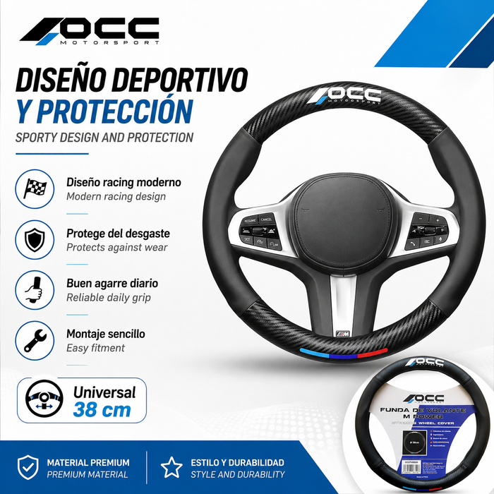 Occ Sport Funda de Volante M Power