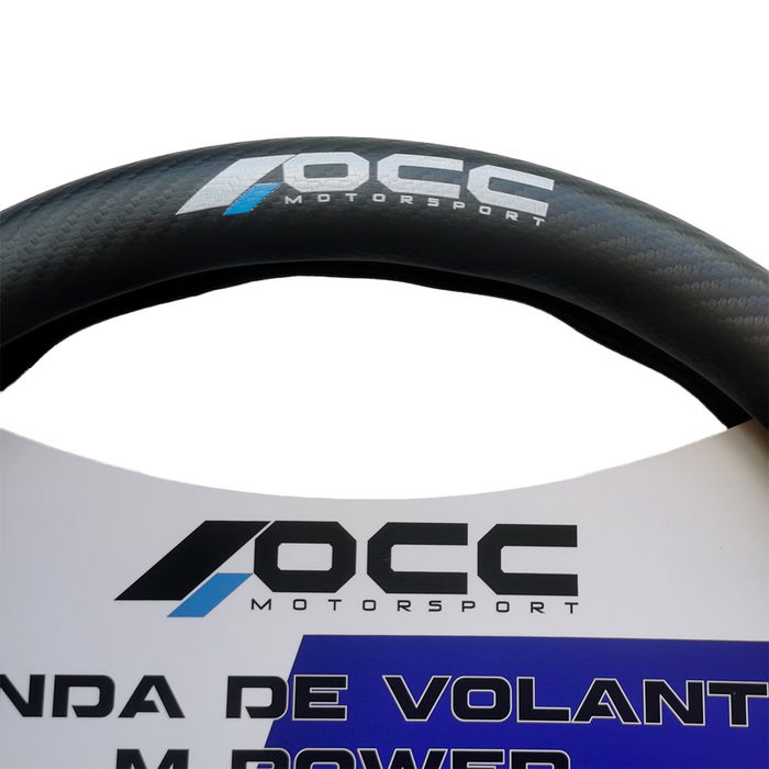 Funda para Volante OCC Motorsport OCCFV0050 Negro 38 cm Funda para Volante OCC Motorsport OCCFV0050 Negro 38 cm