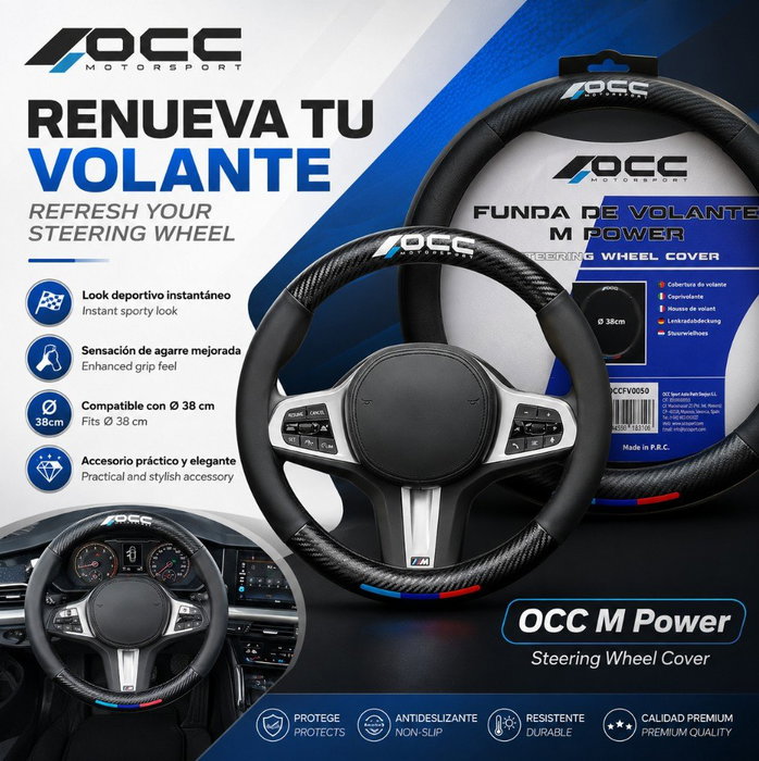 Occ Sport Funda de Volante M Power