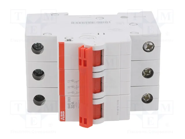 ABB SHD203/32 Interruptor de aislamiento 3 polos 32A 415VAC