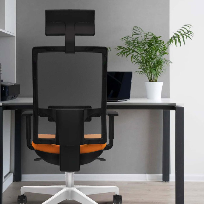 PIQUERAS Y CRESPO Silla de oficina Horna con mecanismo Sincro, Azul claro y Negro PIQUERAS Y CRESPO Silla de oficina Horna con mecanismo Sincro, Azul claro y Negro