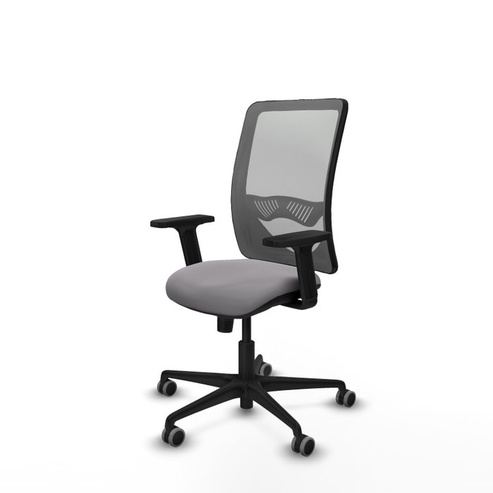 PIQUERAS Y CRESPO Silla de oficina Zulema Gris con mecanismo Sincro PIQUERAS Y CRESPO Silla de oficina Zulema Gris con mecanismo Sincro