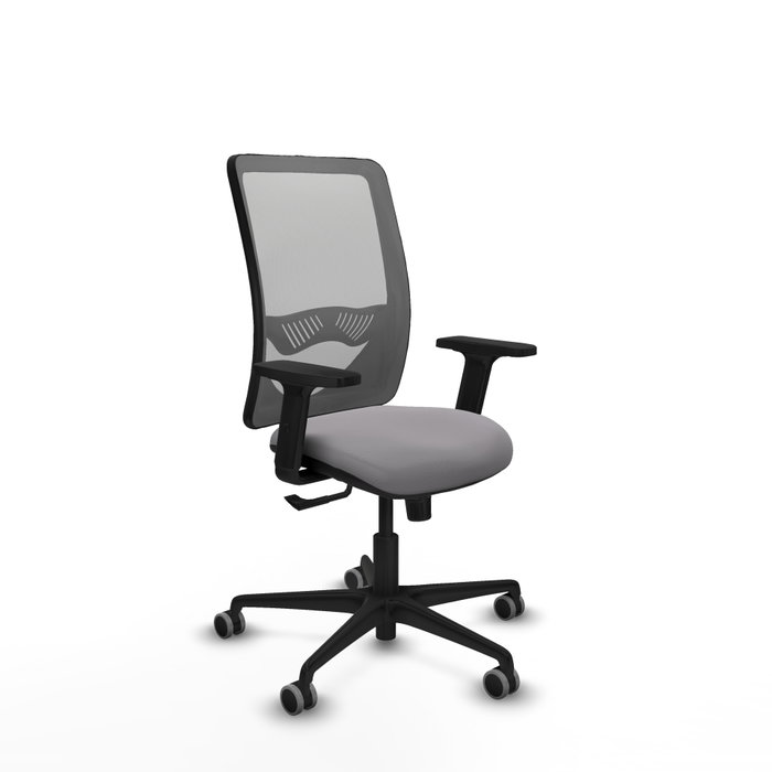 PIQUERAS Y CRESPO Silla de oficina Zulema Gris con mecanismo Sincro PIQUERAS Y CRESPO Silla de oficina Zulema Gris con mecanismo Sincro