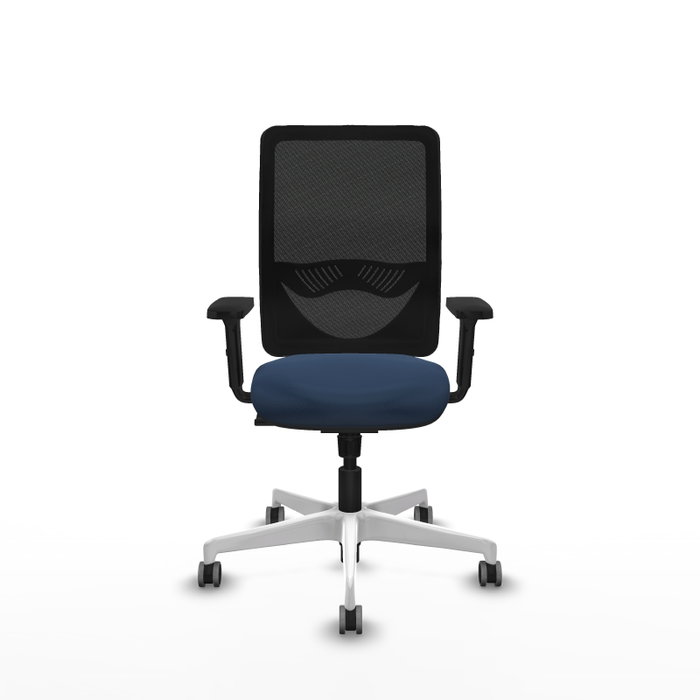 PIQUERAS Y CRESPO Silla de oficina Zulema con mecanismo Sincro, Azul marino y Negro PIQUERAS Y CRESPO Silla de oficina Zulema con mecanismo Sincro, Azul marino y Negro