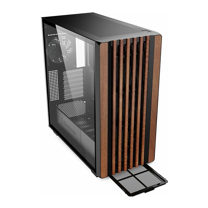 Sharkoon Rebel C70G RGB Black Torre Completa PC, Gabinete Negro con Madera, Vidrio Templado, USB Tipo-C, 4 Ventiladores RGB, ATX/microATX/Mini-ITX, Hasta 40 cm GPU, 360 mm Radiador Sharkoon Rebel C70G RGB Black Torre Completa PC, Gabinete Negro con Madera, Vidrio Templado, USB Tipo-C, 4 Ventiladores RGB, ATX/microATX/Mini-ITX, Hasta 40 cm GPU, 360 mm Radiador