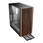 Sharkoon Rebel C70G RGB Black Torre Completa PC, Gabinete Negro con Madera, Vidrio Templado, USB Tipo-C, 4 Ventiladores RGB, ATX/microATX/Mini-ITX, Hasta 40 cm GPU, 360 mm Radiador