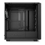 Sharkoon Rebel C70G RGB Black Torre Completa PC, Gabinete Negro con Madera, Vidrio Templado, USB Tipo-C, 4 Ventiladores RGB, ATX/microATX/Mini-ITX, Hasta 40 cm GPU, 360 mm Radiador
