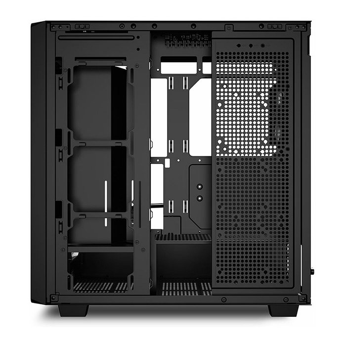 Sharkoon Rebel C70G RGB Black Torre Completa PC, Gabinete Negro con Madera, Vidrio Templado, USB Tipo-C, 4 Ventiladores RGB, ATX/microATX/Mini-ITX, Hasta 40 cm GPU, 360 mm Radiador Sharkoon Rebel C70G RGB Black Torre Completa PC, Gabinete Negro con Madera, Vidrio Templado, USB Tipo-C, 4 Ventiladores RGB, ATX/microATX/Mini-ITX, Hasta 40 cm GPU, 360 mm Radiador