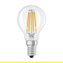 OSRAM CLP40 DIM 3.4W 827 FIL CL E14 P Bombilla LED Forma Gota Dimmable Blanco Cálido 2700K E14 3.4W