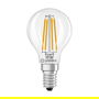 OSRAM CLP40 DIM 3.4W 827 FIL CL E14 P Bombilla LED Forma Gota Dimmable Blanco Cálido 2700K E14 3.4W